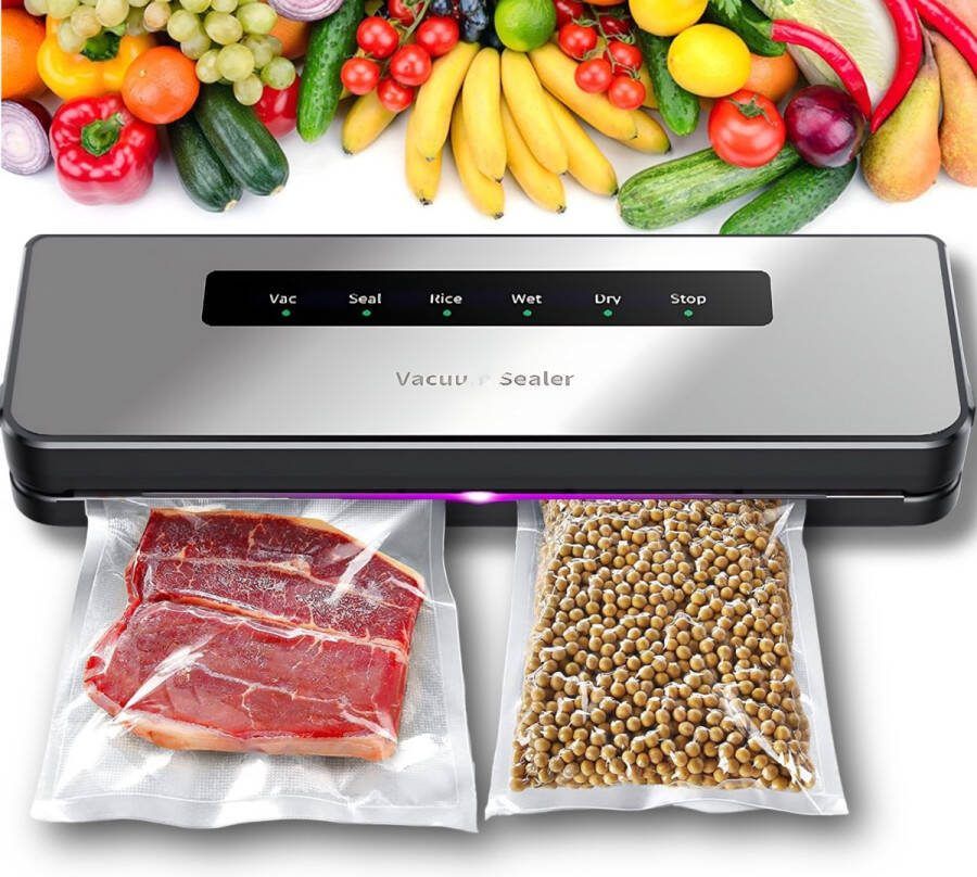 Fidus s Vacumeermachine 2024 Inclusief 20 vacumeerzakken Foodsaver Prijs Met Kwaliteit Vacuümmachine