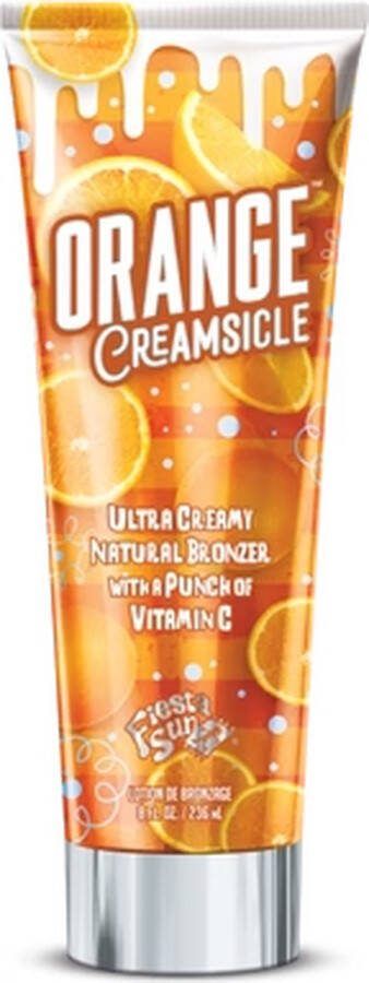Fiesta Sun Orange Creamsicle Zonnebankcreme Natural Bronzer 236ml