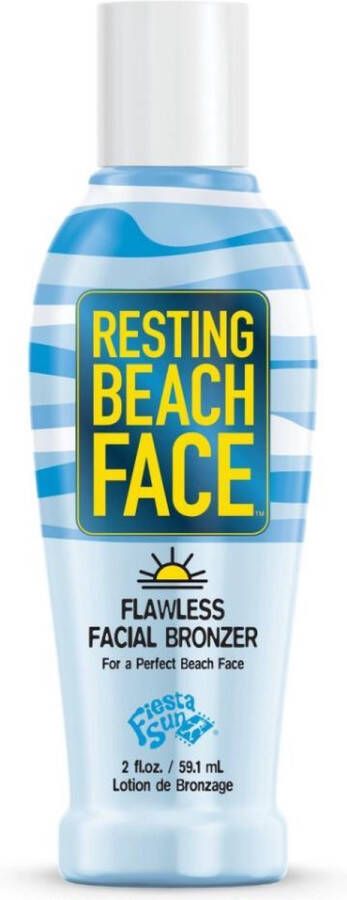 Fiesta Sun RESTING BEACH FACE Zonnebankcreme GEZICHTS BRONZER 59ml