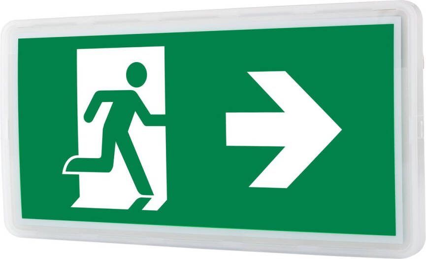 Fifty Lighting Noodverlichting vluchtwegverlichting compact binnen & buiten
