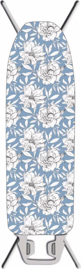 Figuretta Strijkplankhoes 150 X 60 CM universeel – 400 GR – Strijkplankovertrek Bloemen
