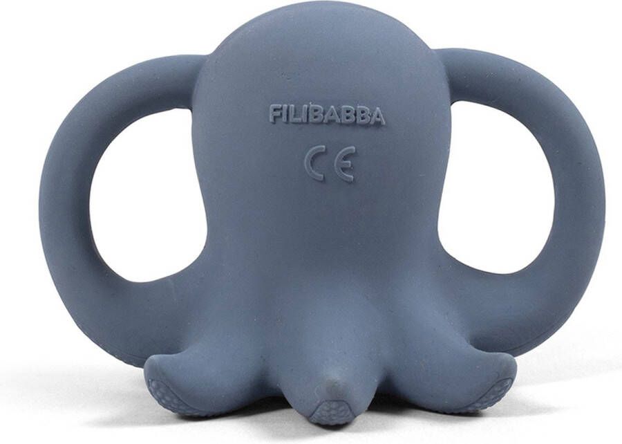 Filibabba Bijtring Otto de octopus Muddly blue