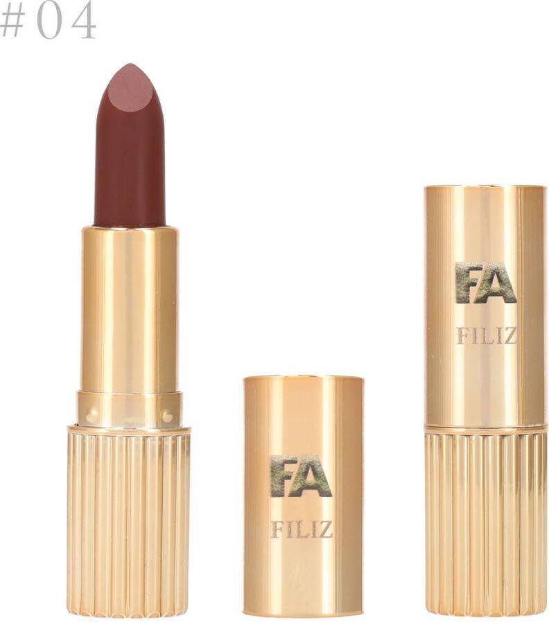 FILIZ lippenstift bordeaux bruin