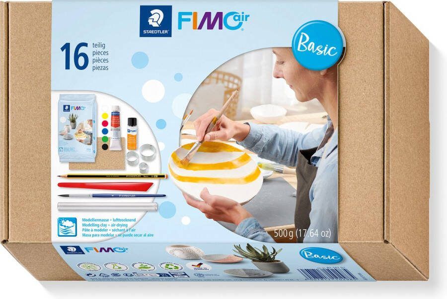 Fimo air luchtdrogende boetseerklei set Basic