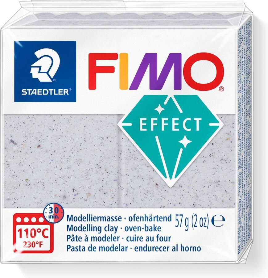 Fimo effect ovenhardende boetseerklei standaard blokje 57 g botanical mallow