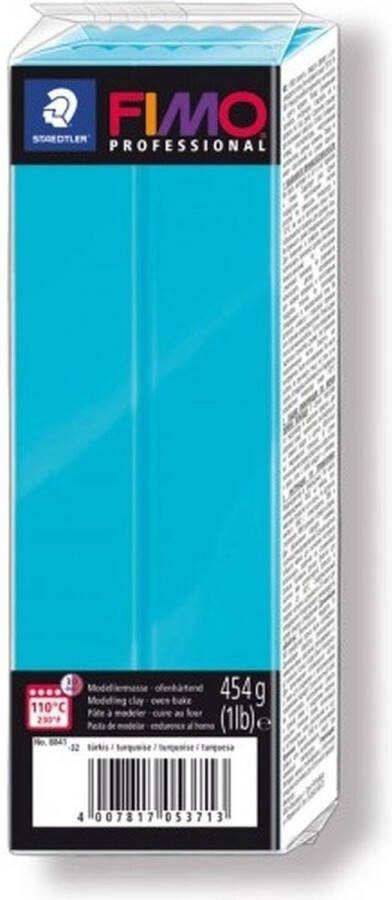 Fimo grootverpakking nr.32- 454gr Turquoise professional