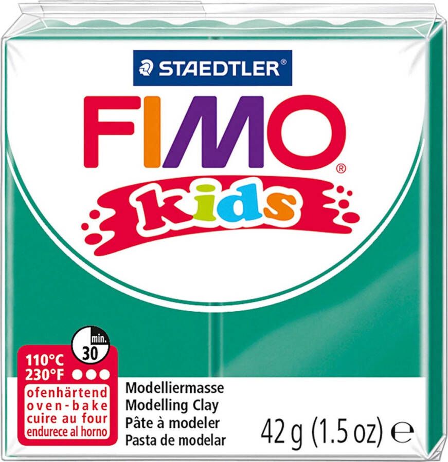 Fimo Staedtler 8030005 Boetseerklei 42g Groen 1stuk(s) materiaal voor pottenbakken en boetseren