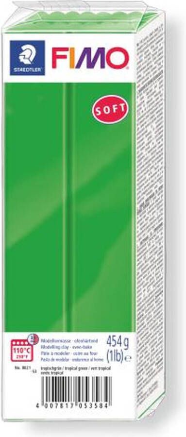 Fimo soft boetseerklei 454 g tropisch groen 8021-53