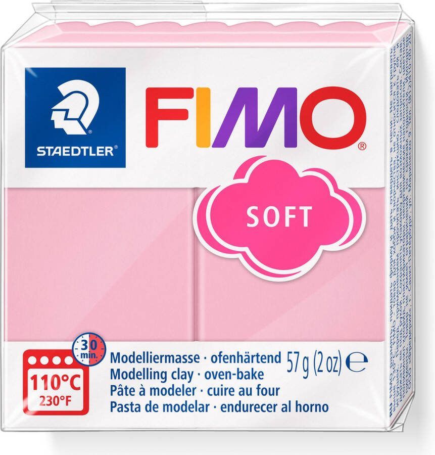 Fimo soft boetseerklei 57 g strawberry cream