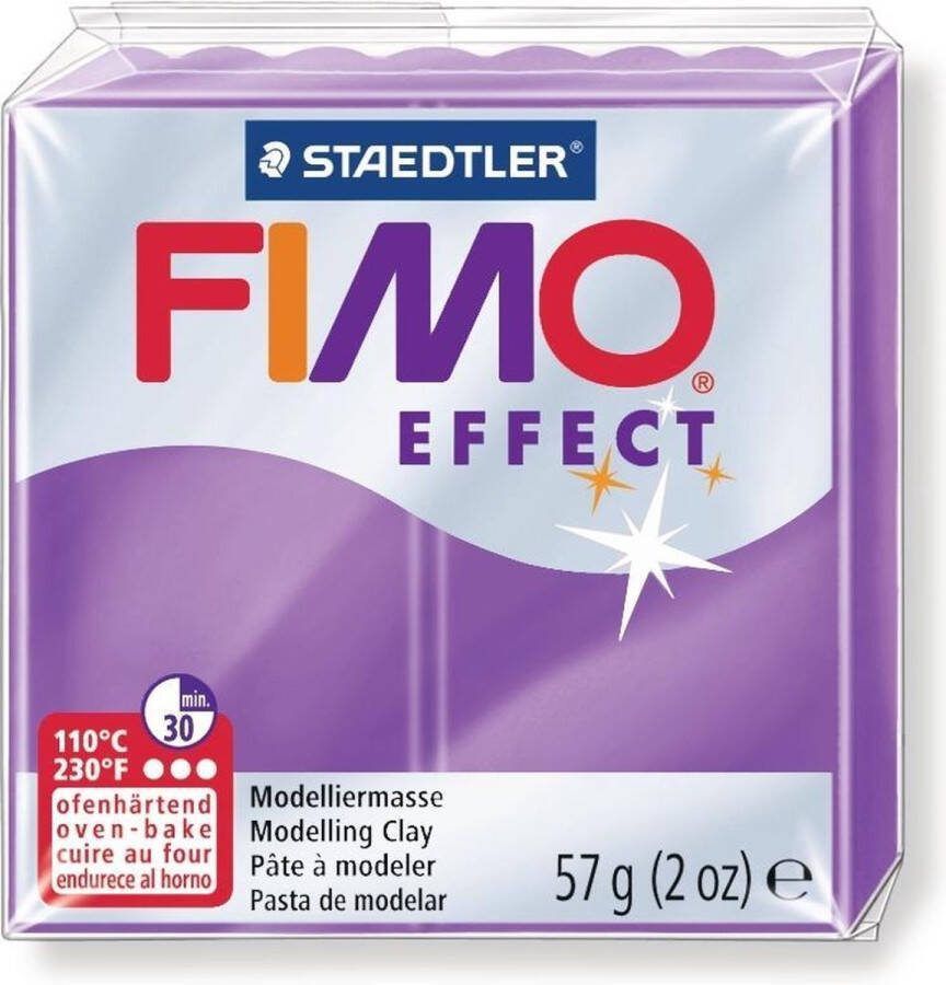 Fimo Staedtler 8020 Boetseerklei 57g Paars 1stuk(s)