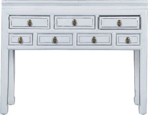 Fine Asianliving Antieke Chinese Sidetable Polar Wit B121xD45xH78cm Chinese Meubels Oosterse Kast