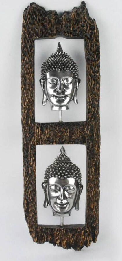 Fine Asianliving Boeddha Hoofd Wanddecoratie