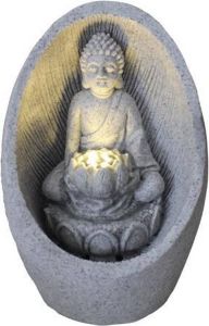 Fine Asianliving Zandsteen Buddha Fontein 21.5x31.2cm