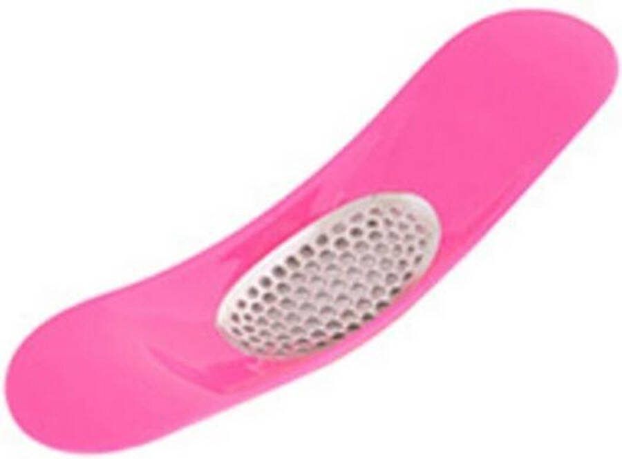Finnacle Knoflookpers Knoflooksnijder Knoflook pers Roze Knoflook snijden Knoflookpletter