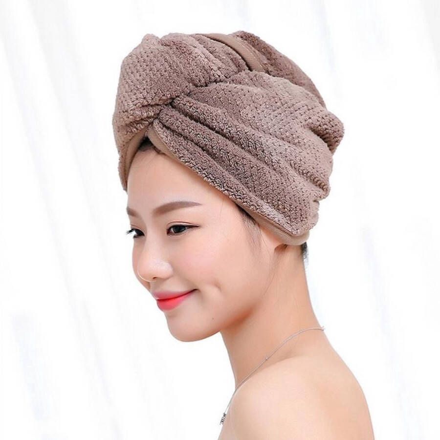 Finnacle Ontdek de Magie van Onze Microfiber Haar Sneldrogende Droger Handdoek Ideaal voor een Snel Bad Wrap of Tulband Styling!