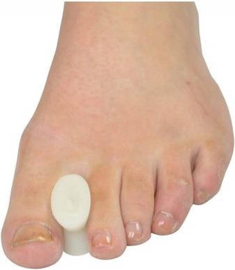 Finnacle Teenspreider Hallux Valgus Siliconen Teenspreider Teencorrector 2 stuks Perfecte Oplossing voor Hallux Valgus Universeel