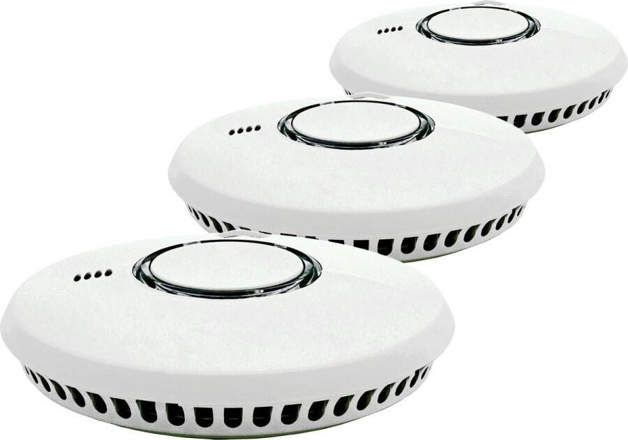 FireAngel ST-622-DET rookmelders set van 3 stuks Incl. batterij (10 jaar)