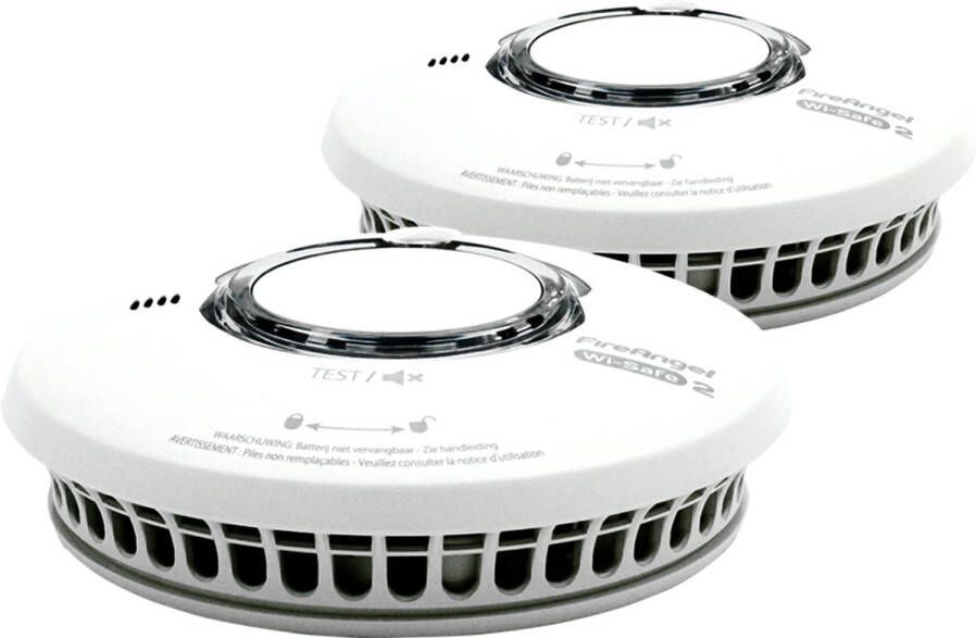 FireAngel ST-630-DET rookmelders set van 2 stuks Smart Home & standalone model