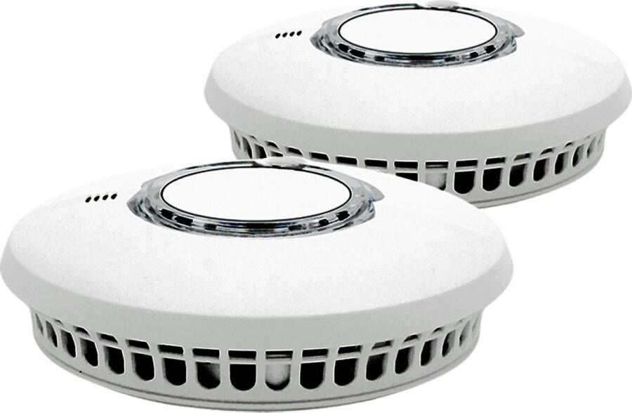 FireAngel WST-630-BNLT Rookmelders Set van 2 stuks Nieuwste model Draadloos koppelbaar