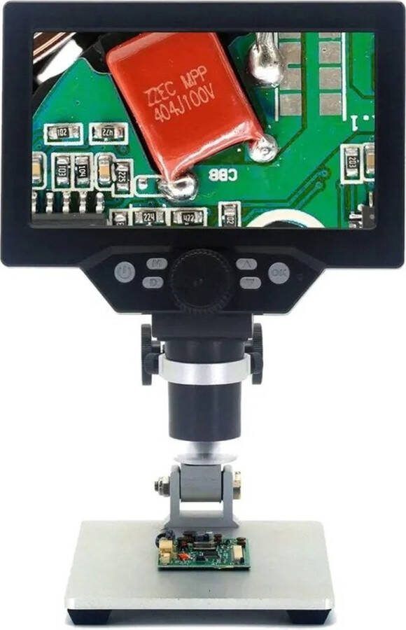 Firebay Digitale Microscoop 1200X Vergroting 12MP 7 Inch LCD Microscoop