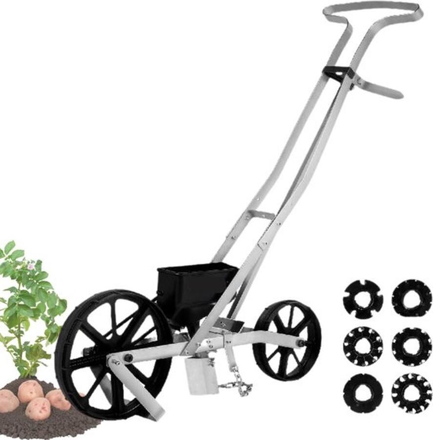 Firebay Strooiwagen Strooimachine Tuinstrooier Graszaad Strooier Zaaimachine Strooikar