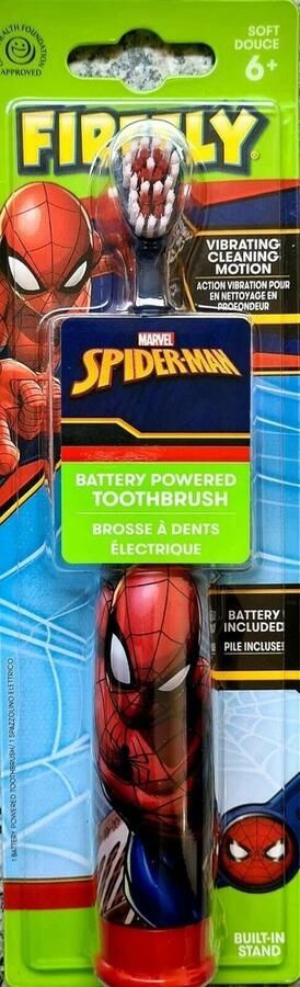 Firefly Spiderman Elektrische tandenborstel 6+