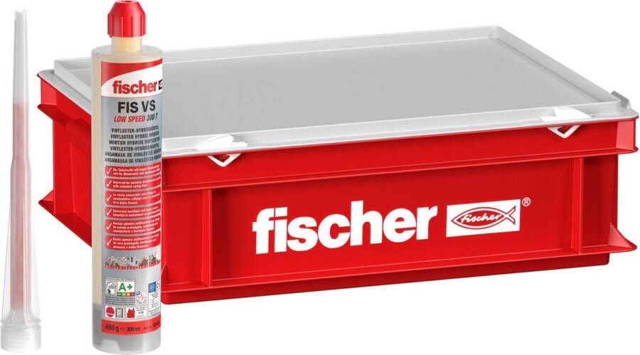 Fischer 518832 FIS VS 300 T Injectiemortel 10 stuks in krat incl. 20 mengtuiten 10 x 300ml