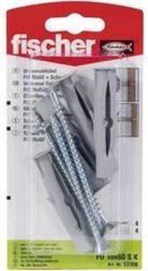 Fischer FU 10 x 60 SK Universele pluggen 60 mm 10 mm 53308 4 stuk(s)