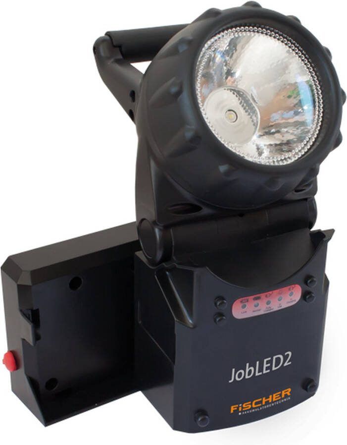 Fischer Zaklamp JobLED2.V2 noodverlichting draagbaar 3 uur op accu van -5 °C tot +35 °C