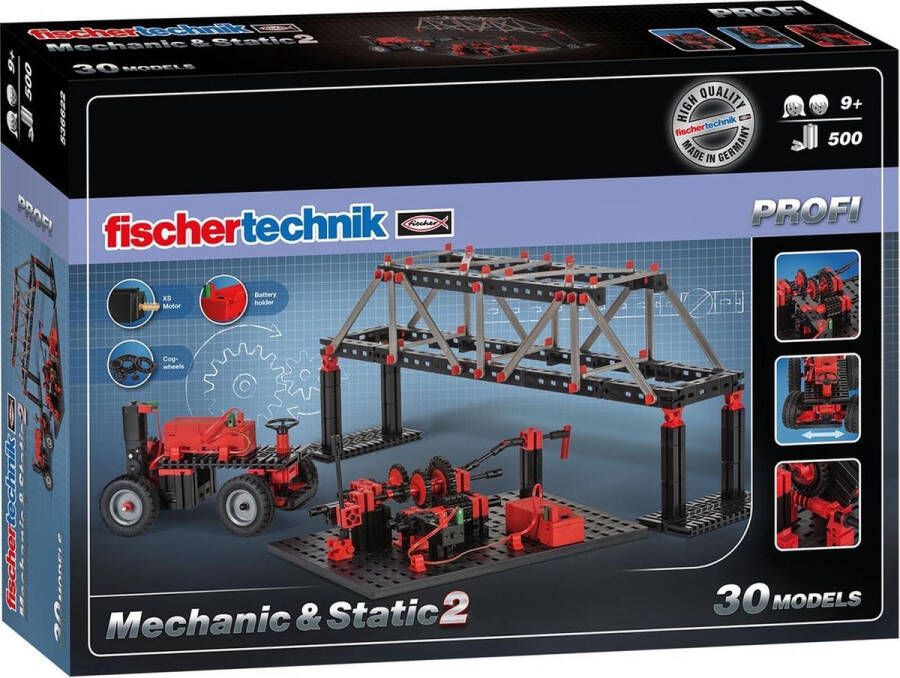 Fischertechnik Profi mechanic & static 2 bouwset