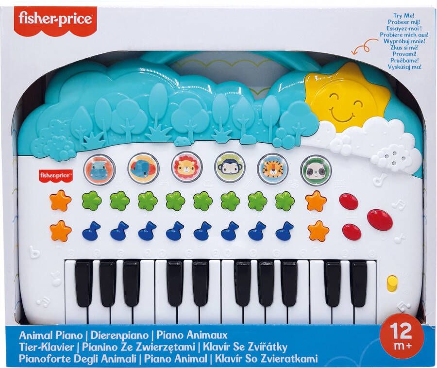 Fisher-Price Dierenpiano – Interactief speelgoed Muziekinstrument