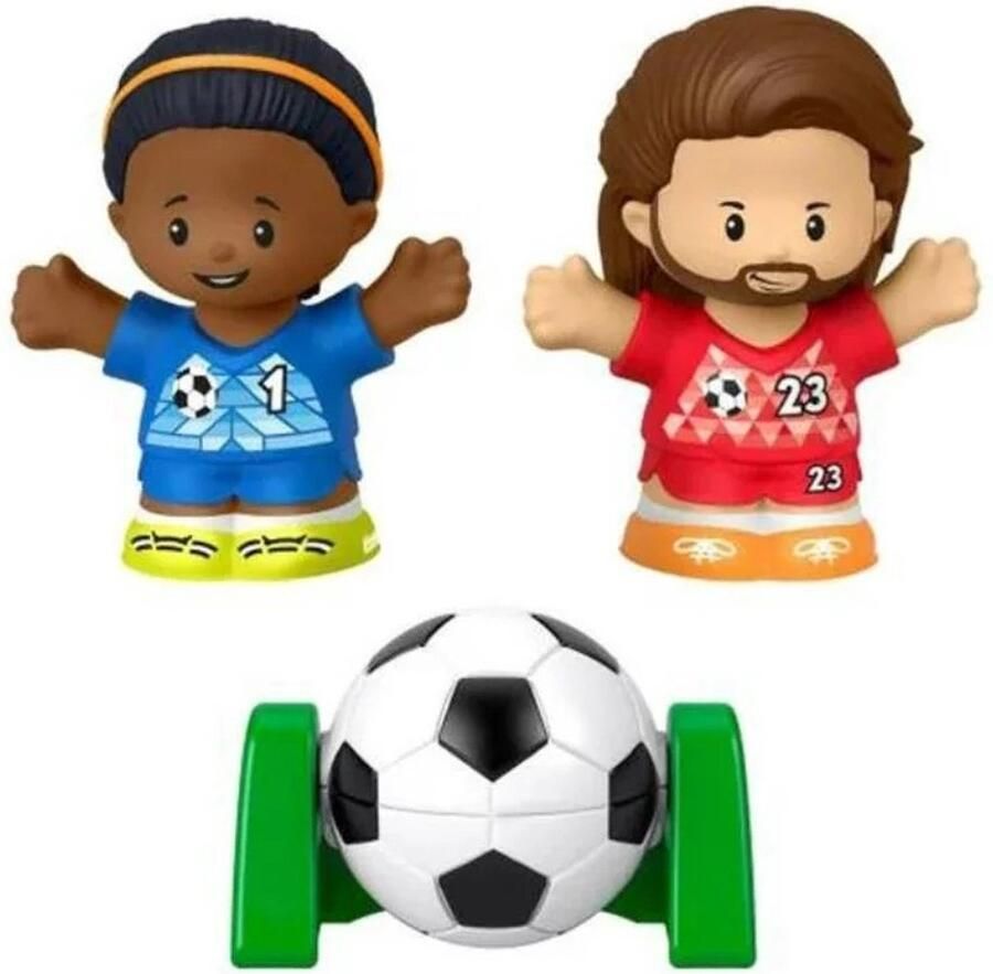 Fisher-Price Little People voetballers 2 pack met accessoire