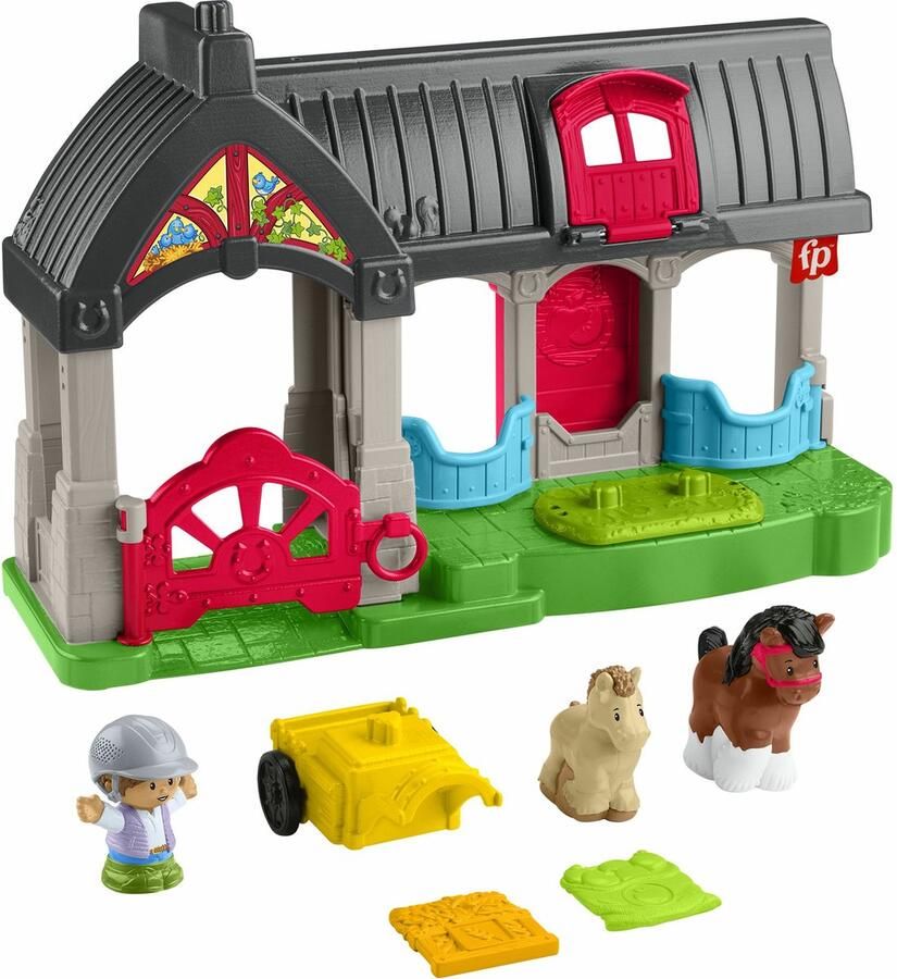 Fisher-Price Little People Vriendelijke Paardenstal Speelfiguur