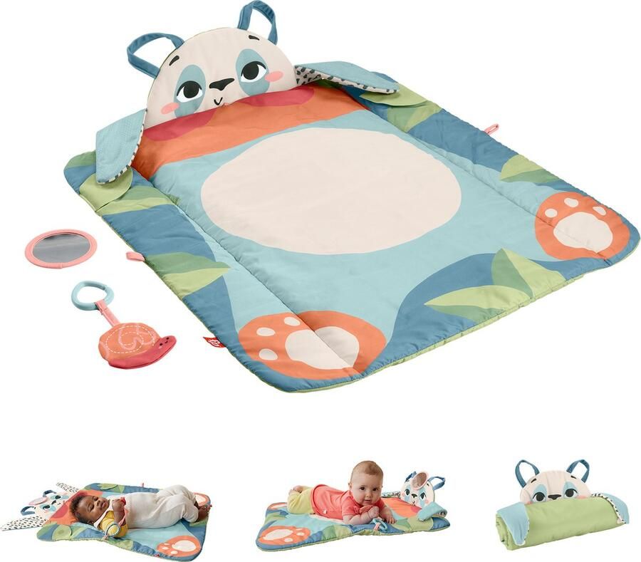 Fisher-Price Panda Speel-en Wiebelmat Speelkleed