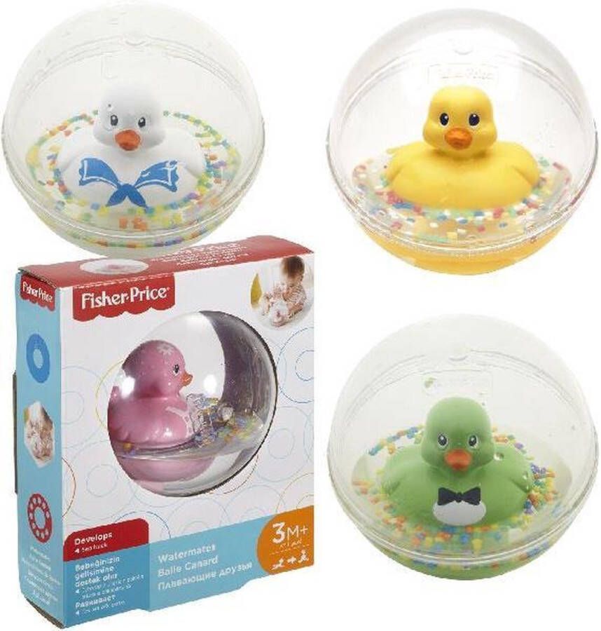 Fisher-Price Fisherprice Watervriendje roze eendje in bal