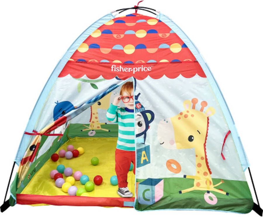 Fisher-Price Forest XL Opvouwbare Tent Met 20 Ballen