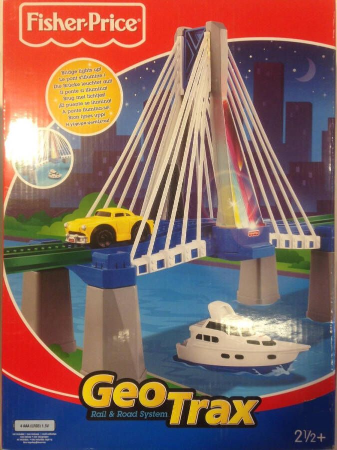 Fisher-Price geotrax regenboogbrug