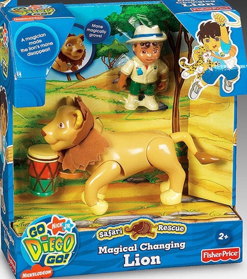Fisher-Price Go Diego Go Magische verandering leeuw