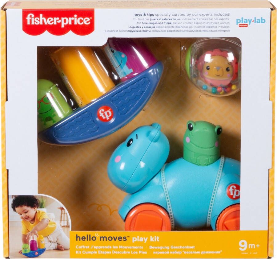 Fisher-Price Ik doe alsof-doos selectie van speelgoed voor vroeg leren speciale grove motoriek Babyspeelgoed Vanaf 9 maanden