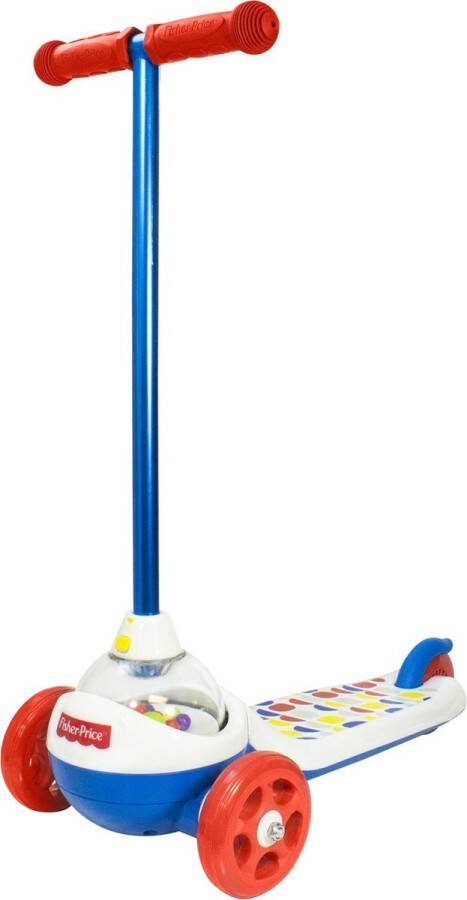 Fisher-Price Kinderstep Popping Scooter Extra Breed en Stabiel voor Beginners