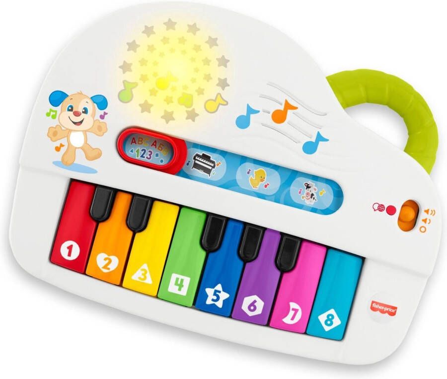 Fisher-Price Leerplezier Silly Sounds Light-Up Piano Baby Speelgoed