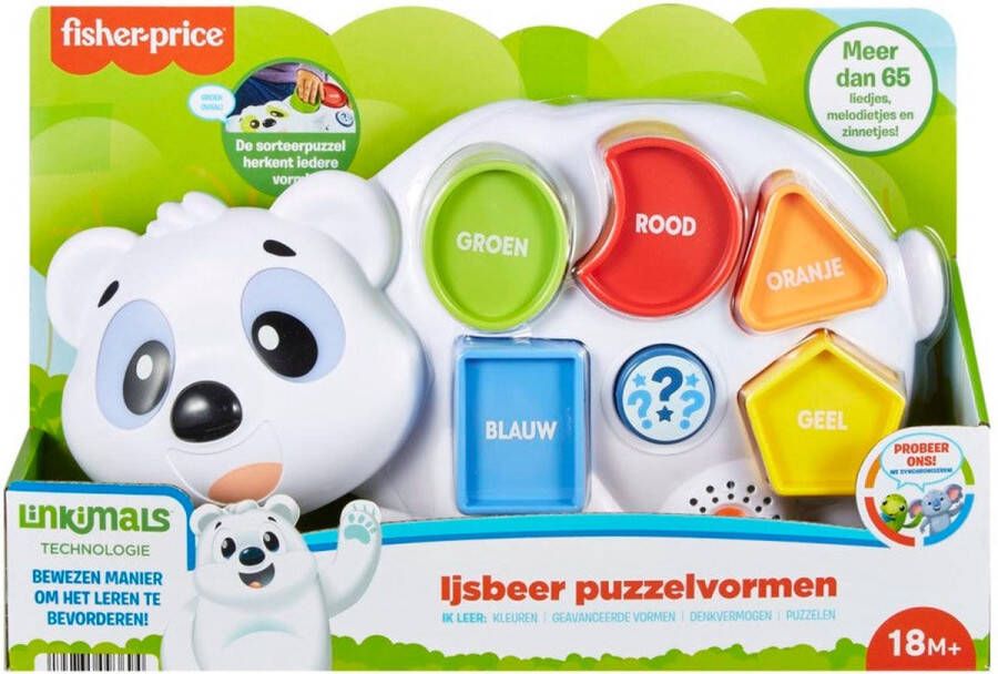 5 jaar Fisher-Price Linkimals IJsbeer Nederlandstalig