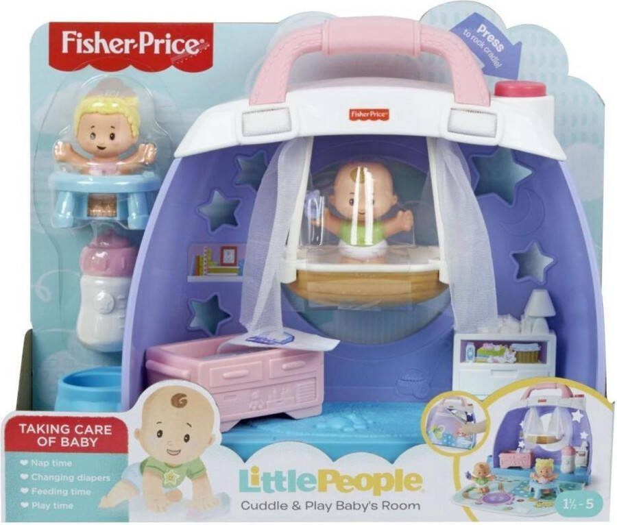Fisher-Price Little People Babies Deluxe Speelset kinderkamer