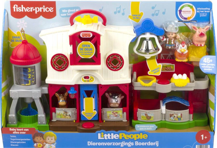 Fisher-Price Little People Dierenverzorgingsboerderij Speelfigurenset