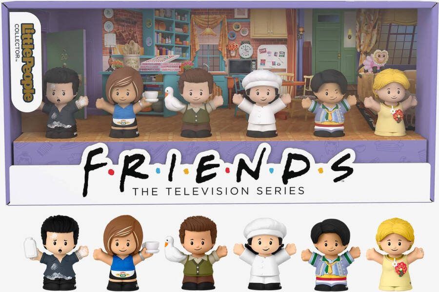 Fisher-Price Little People Verzamelset Friends De Televisieserie 13+ Speelfigurenset