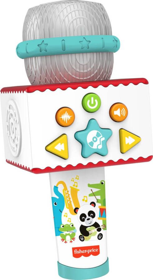 Fisher-Price Meezing Microphone – Interactief speelgoed Spelend leren Speelgoed voor kinderen vanaf 3 jaar