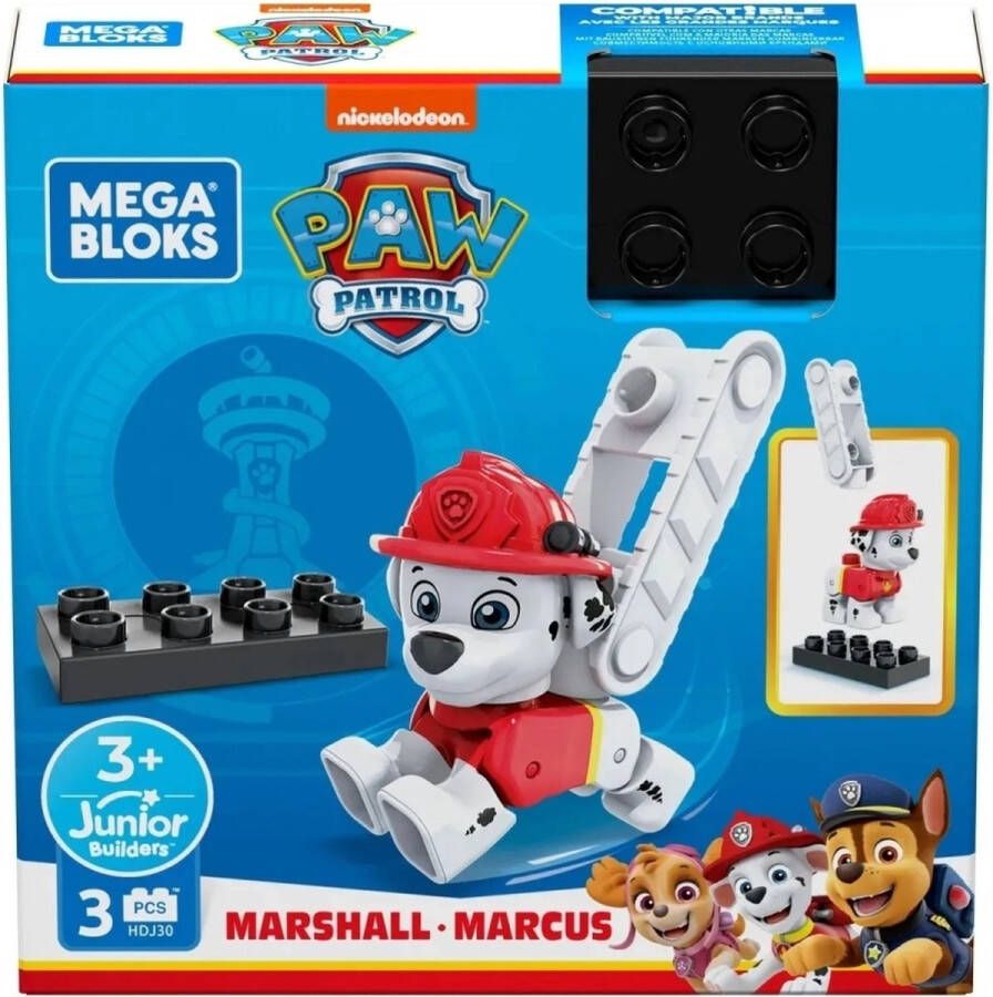 Fisher-Price Paw Patrol Mega Bloks Marshall Marcus