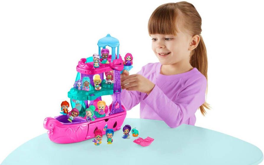 Fisher-Price Shimmer & Shine Teenie Genies Boot Speelfigurenset