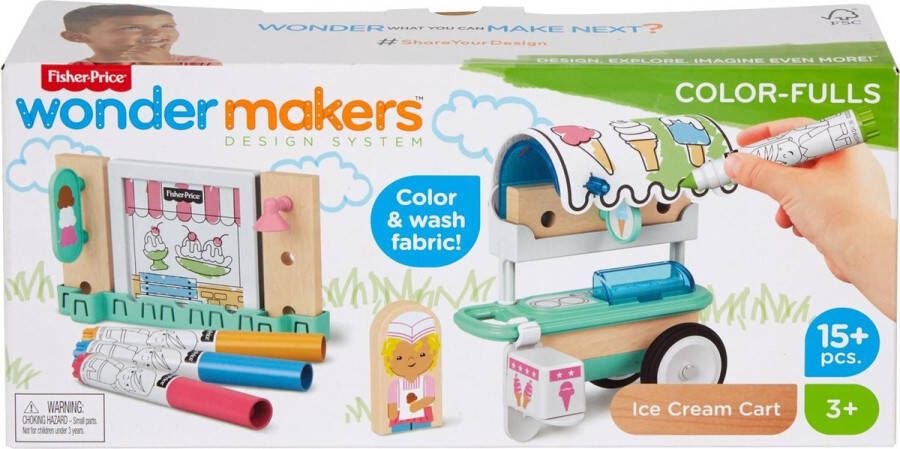 Fisher-Price Wonder Makers Kleurrijke Ijsjeskraam