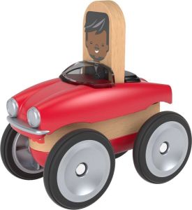 Fisher-Price Wonder Makers Auto 9 Cm Rood blank 4-delig